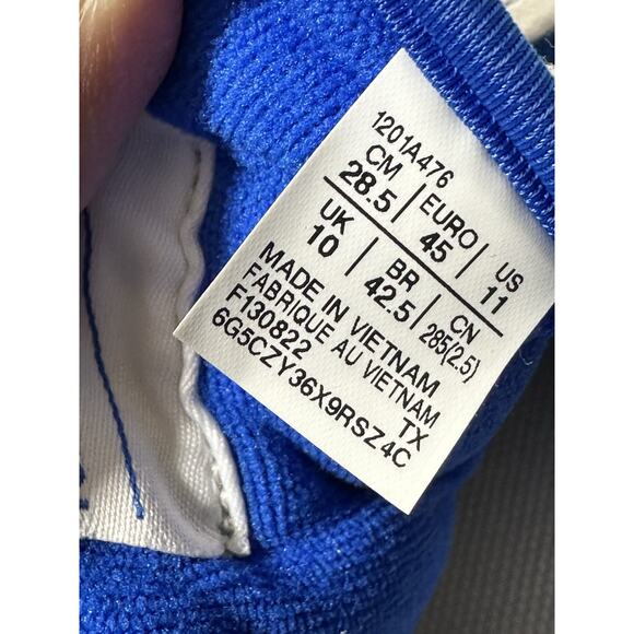 Asics EX89 Knicks 1201A476 Low Top White Blue Sneakers Shoes Men's size 11 M - Picture 8 of 11